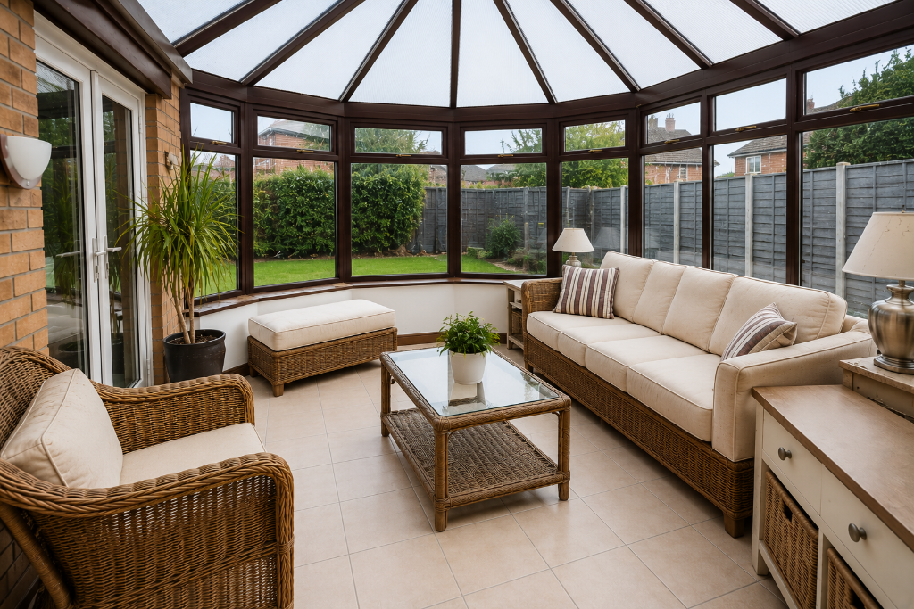 After - Conservatory Deep Clean — Cleared, Sanitised & Beautifully Restored
