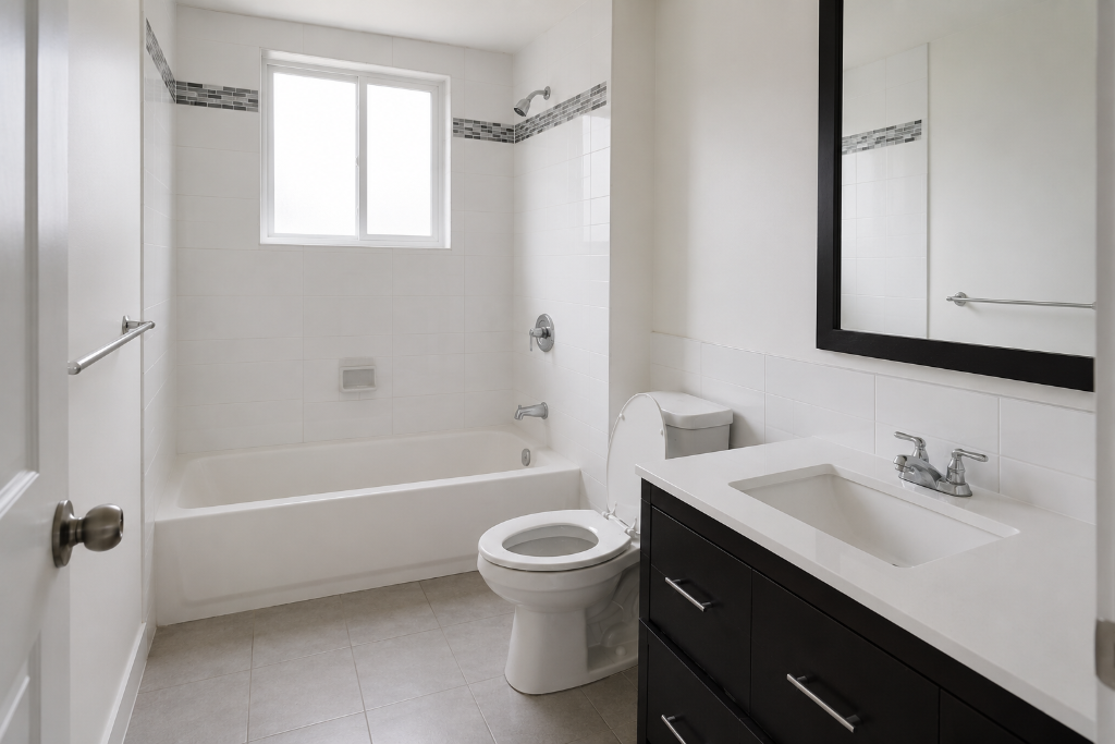 After - Bathroom Deep Clean — Fully Sanitised & Restored