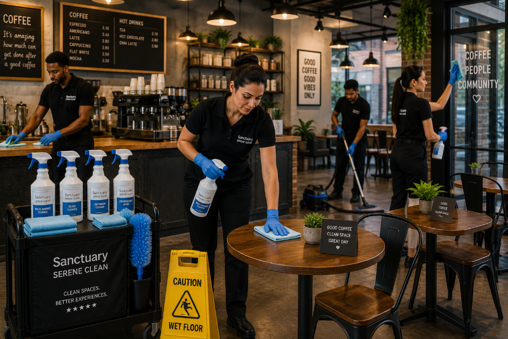 Coffee Shop Guest-Ready Clean