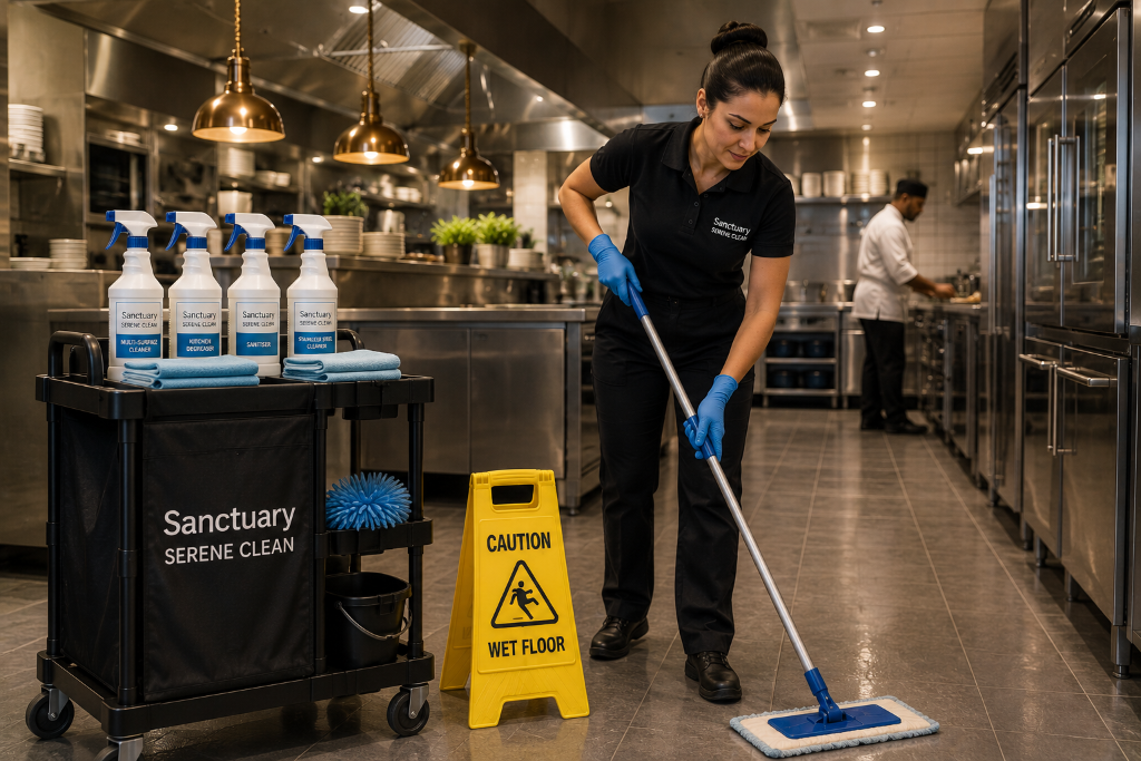 Commercial Kitchen Deep Clean