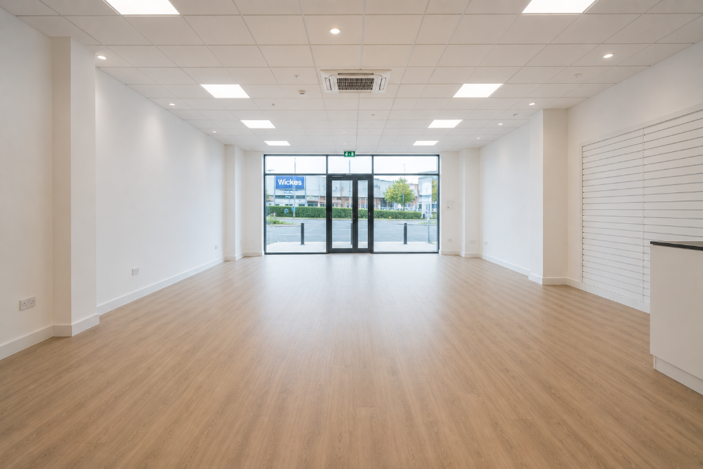 Commercial Unit — Dust & Debris Removed, Ready for Fit-Out