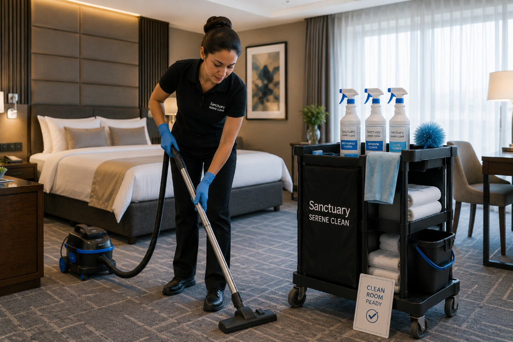 Hotel Bedroom Vacuum Service
