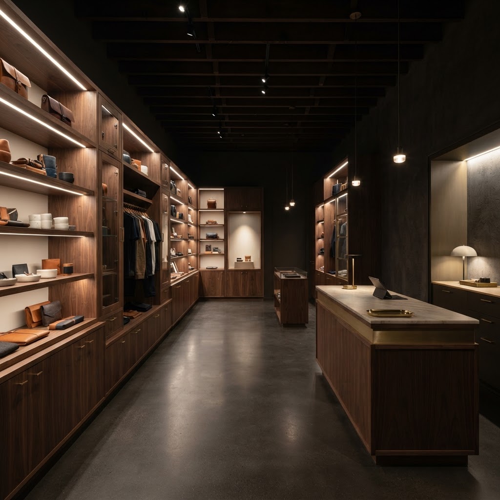 Retail and specialty store cabinetry