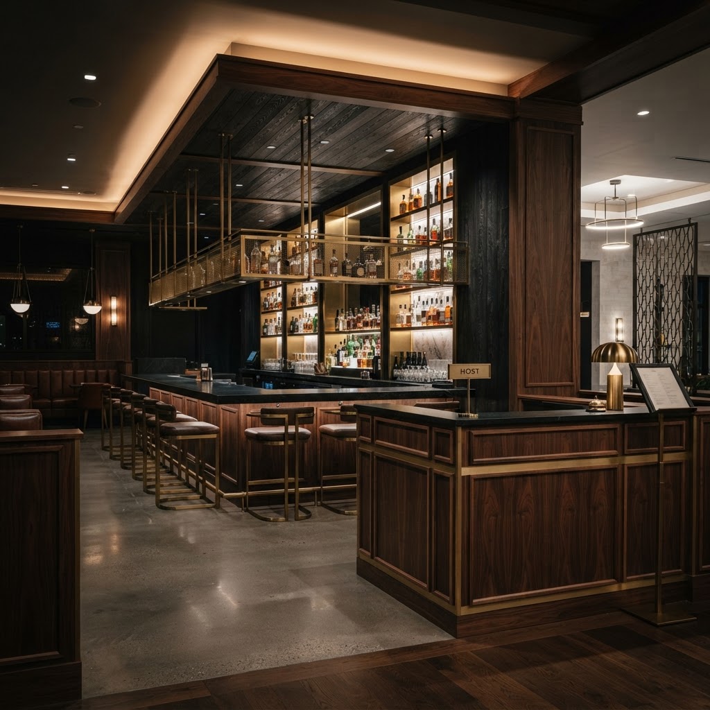 Restaurants and hospitality millwork