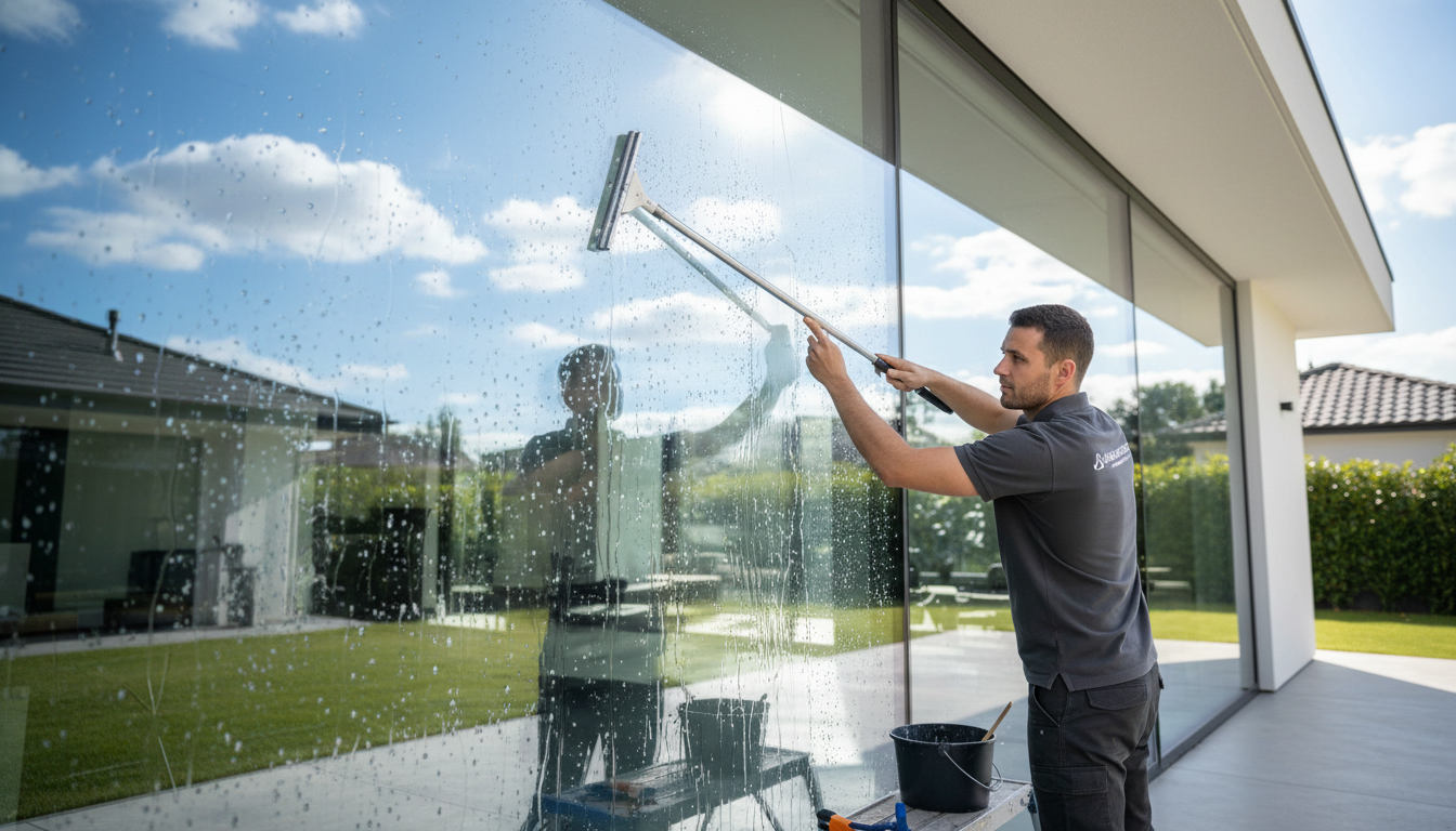 Professional window cleaning
