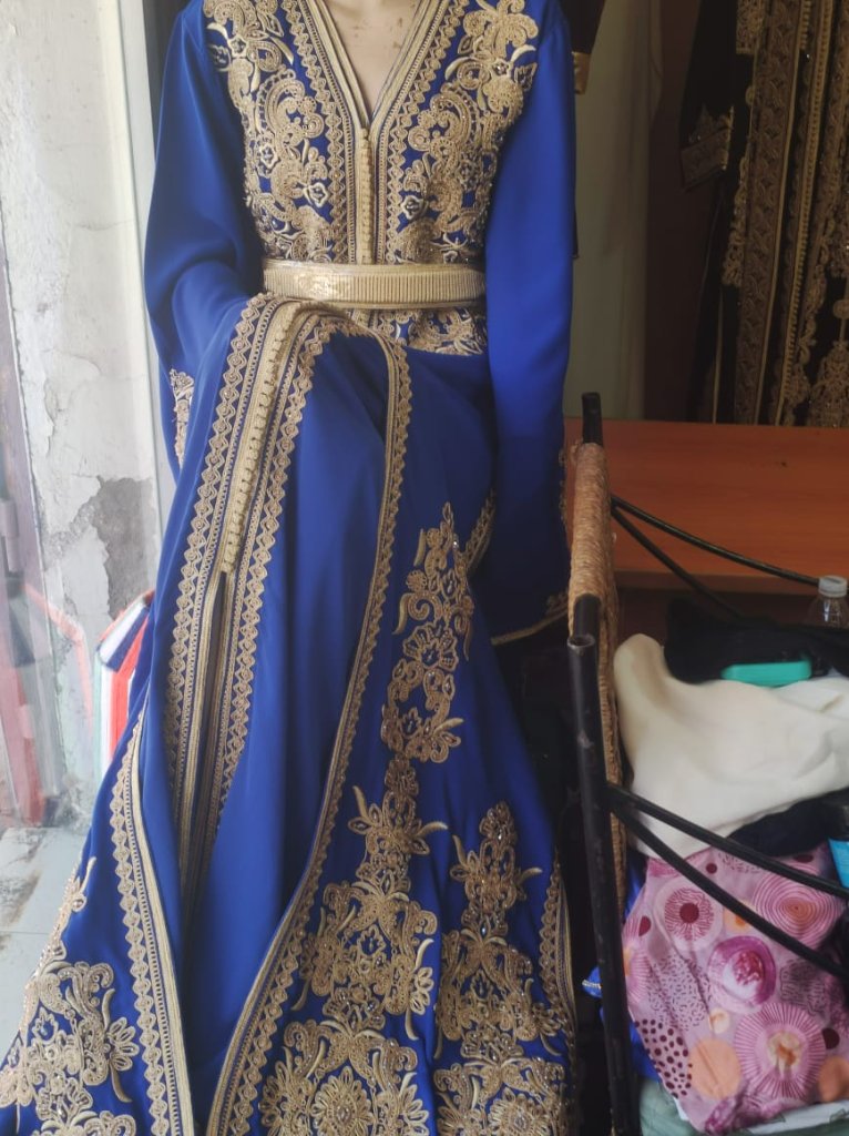 Vue Dos Caftan Saphir