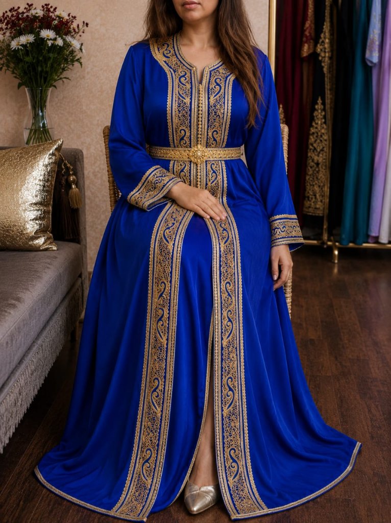 Caftan Noir & Or Prestige