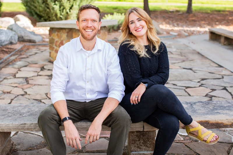 Spencer and Jackie, founders of College Scout