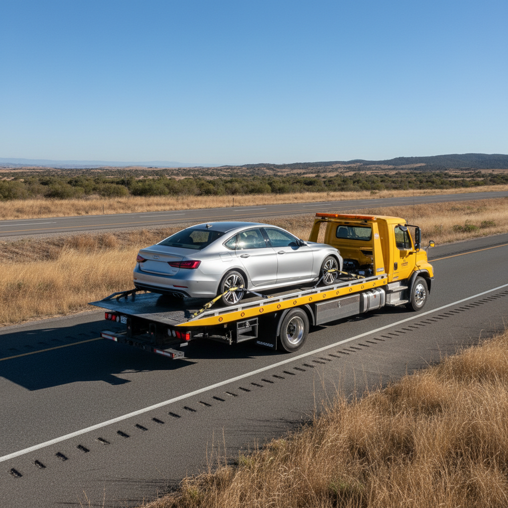 Flatbed Towing