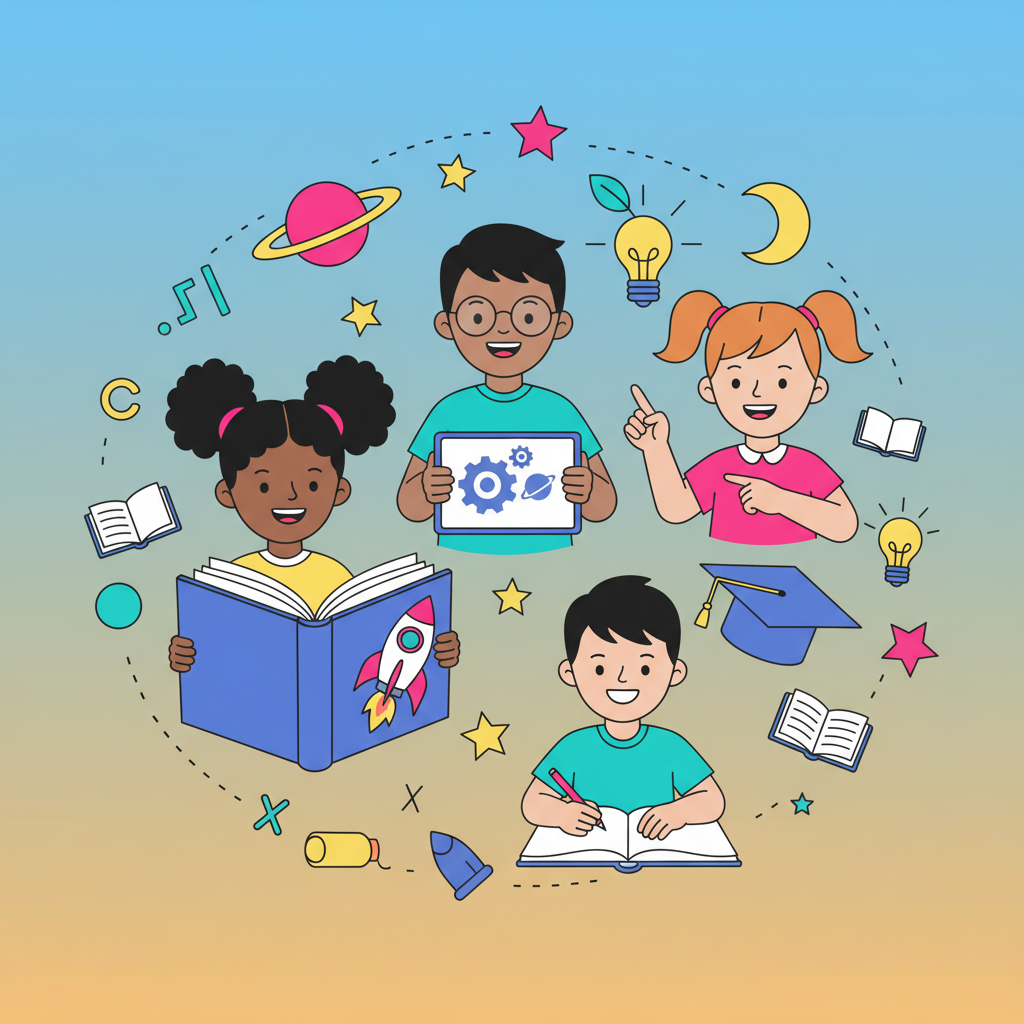 Kids learning