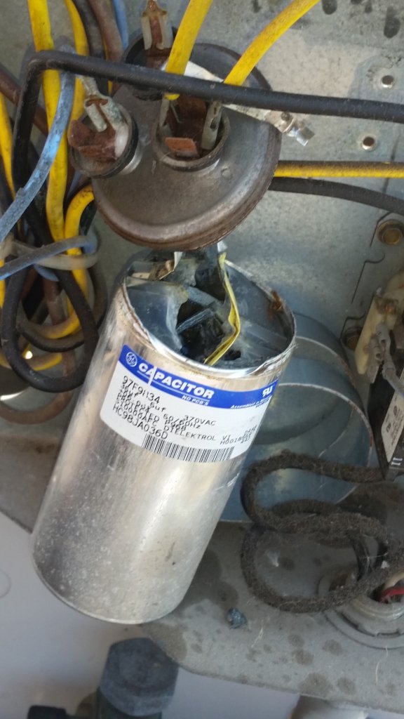 Ruptured Capacitor Replacement