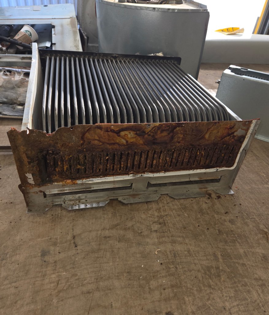 Failed Heat Exchanger Removal