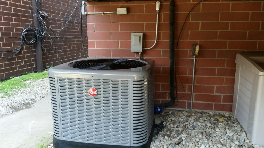 Rheem Condenser Installation