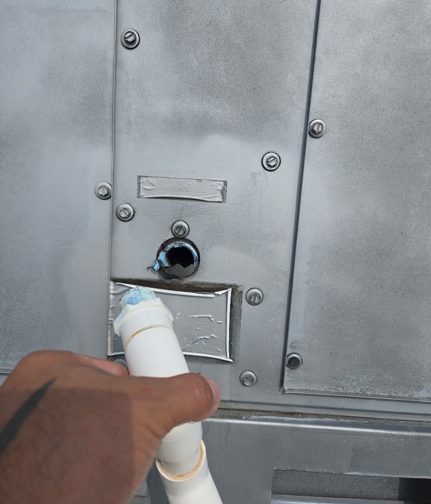 Condensate Drain Line Install