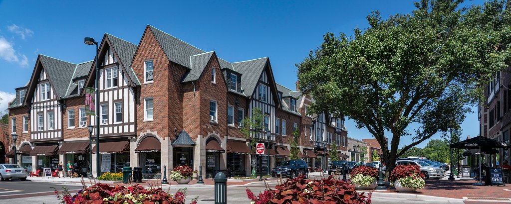 Winnetka lakefront, Illinois