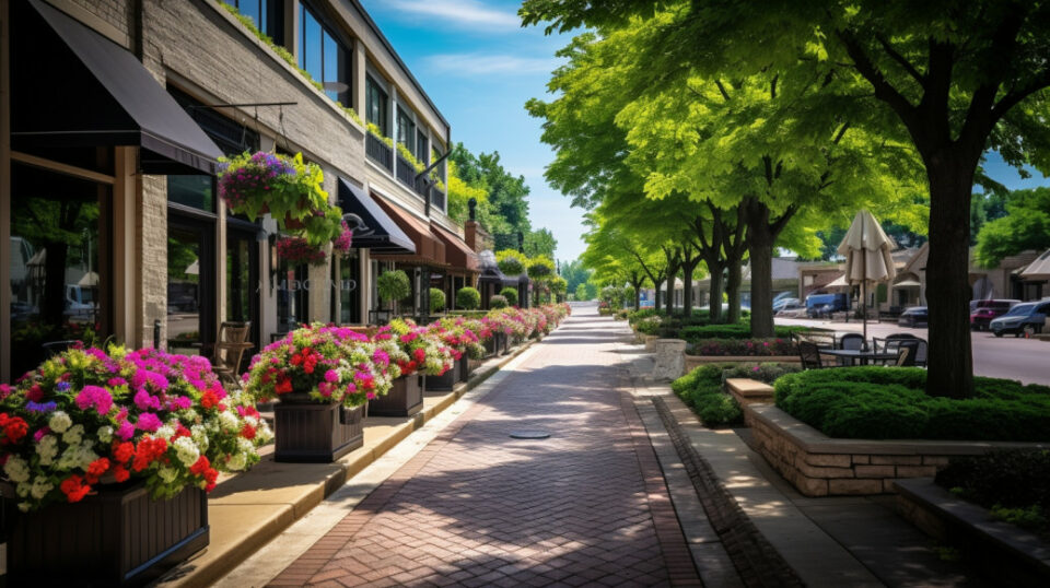 Downtown Glenview, Illinois