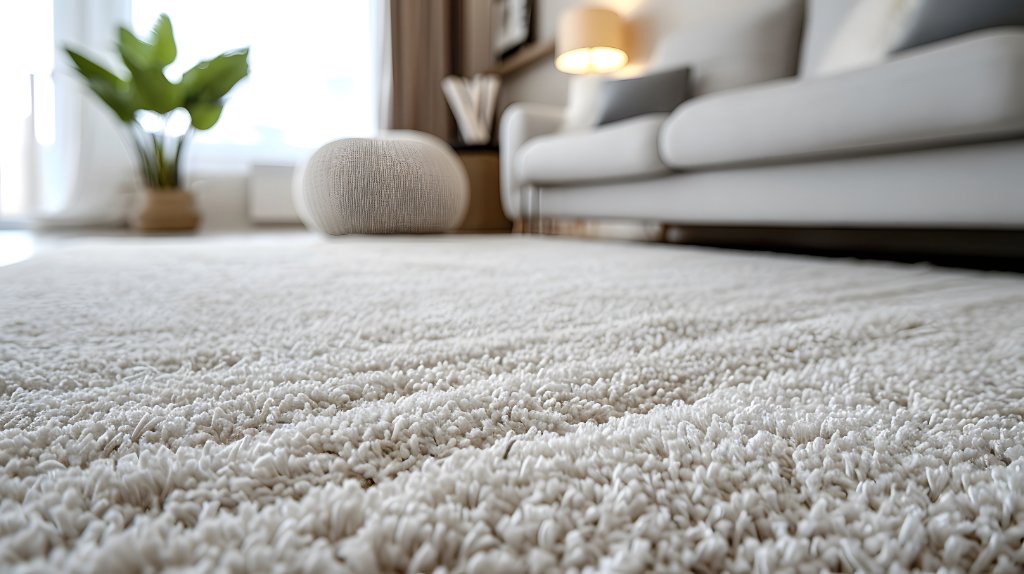 Clean, freshly finished carpet after final inspection — Steam Lion