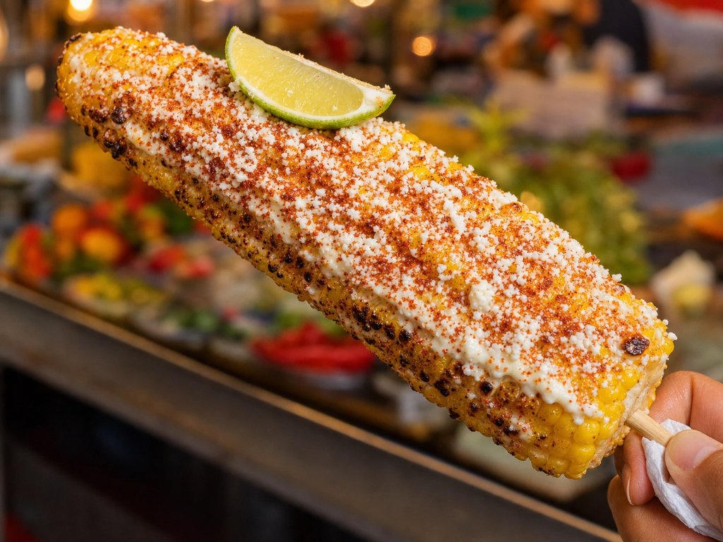 Hey Elote at an event