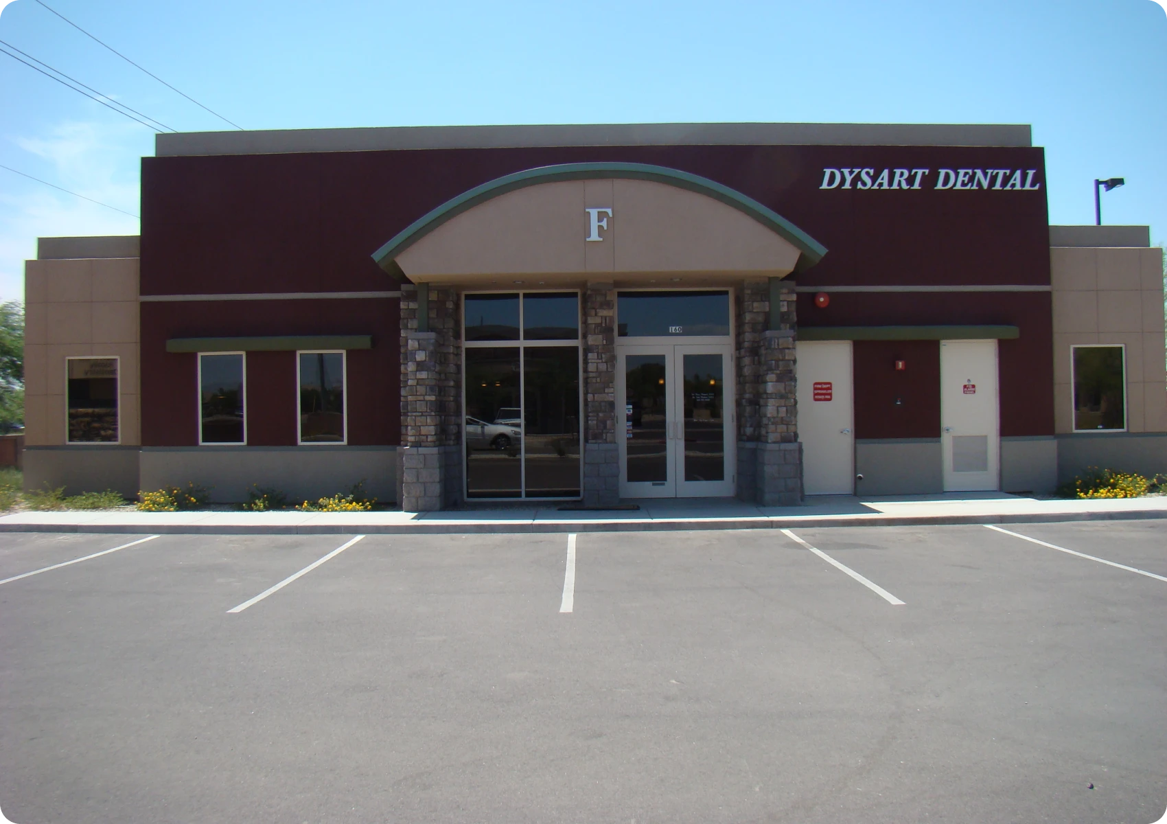 Dysart Dental office exterior, Suite 160 at 5220 N Dysart Boulevard, Litchfield Park, Arizona