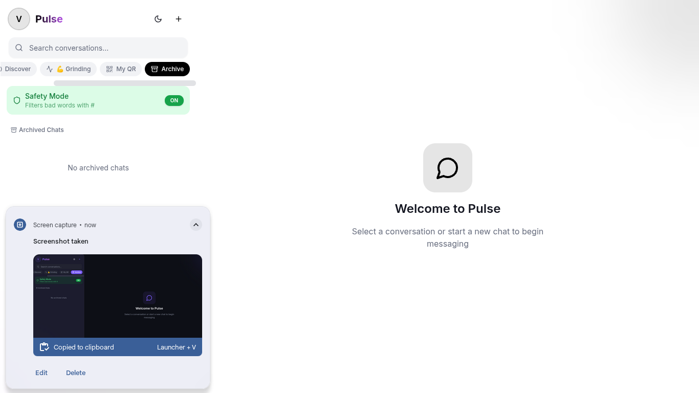 Pulse template preview