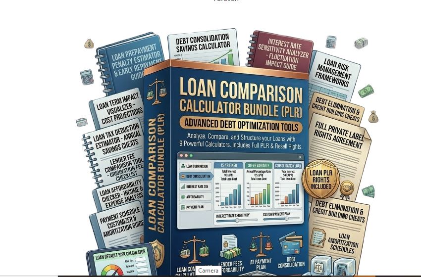 Loan Comparison Calculator Bundle