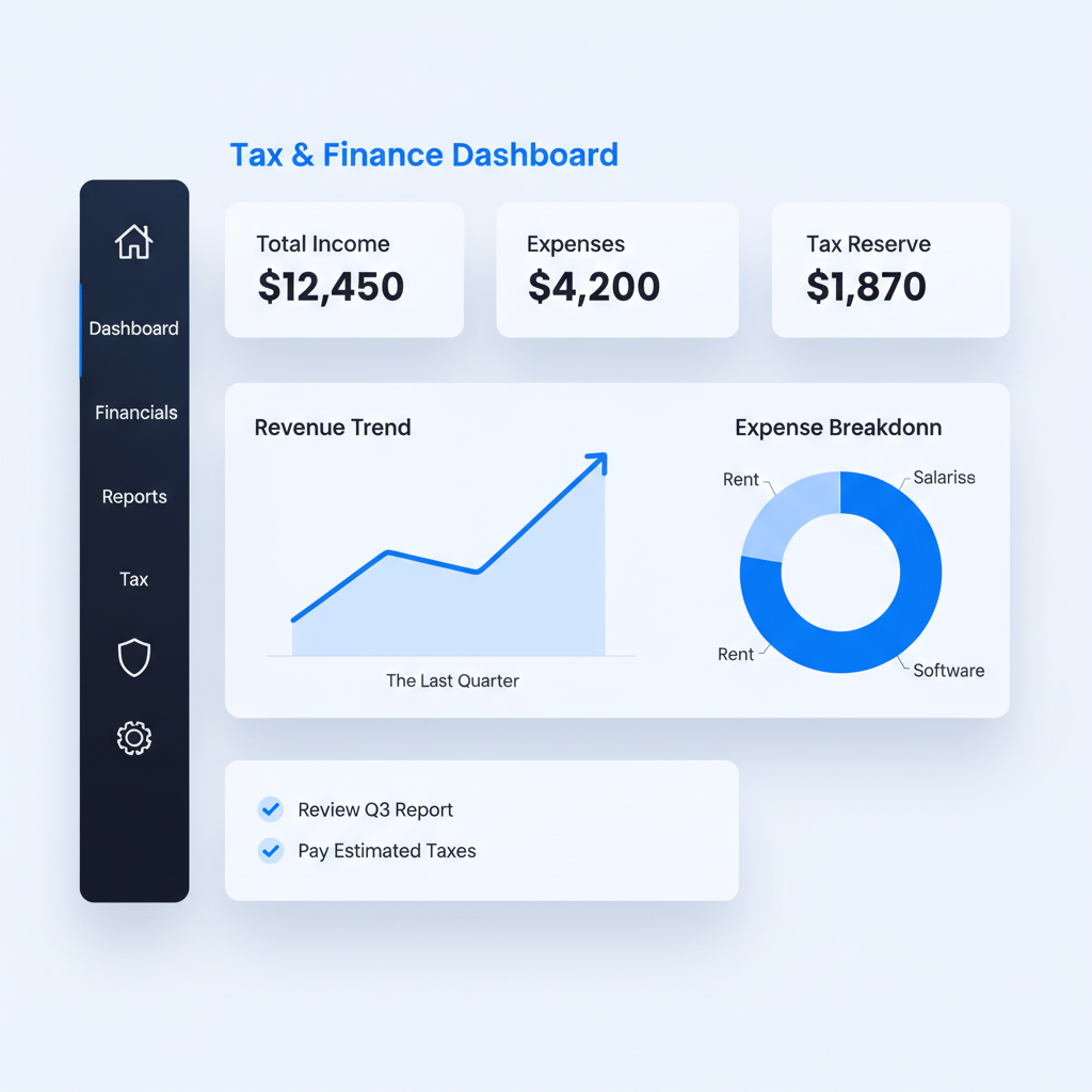 Tax Titan Dashboard Preview