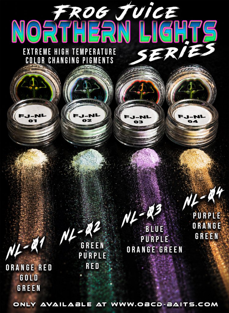 Northern Lights Color Changing Pigments