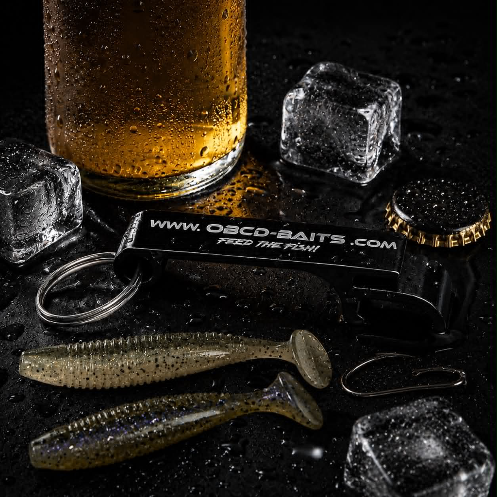 OBCD Baits Bottle Opener Keychain