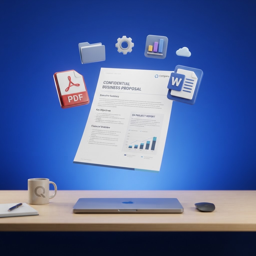 How to Export Business Documents to PDF and Word