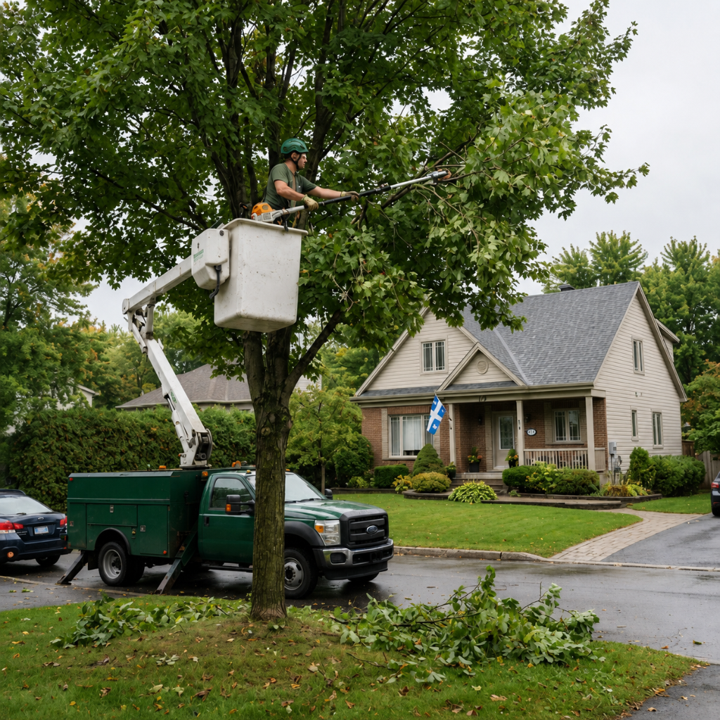Élagage d'arbres à Laval — ArborPro Laval