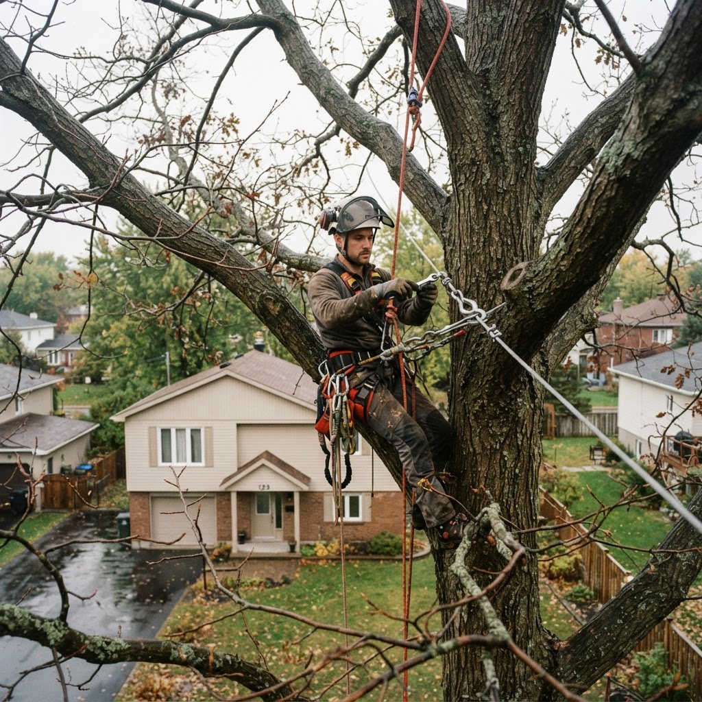 Haubanage d'arbres à Laval — ArborPro Laval