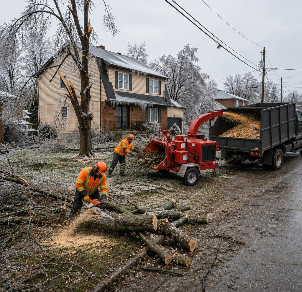 Nettoyage après tempête à Laval — ArborPro Laval
