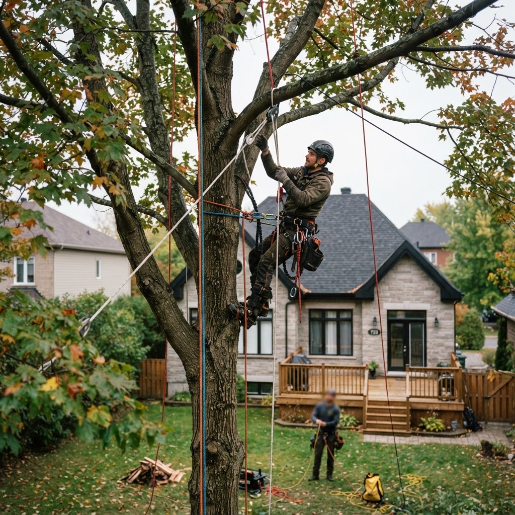 Professional process — Arborist Services in Laval — ArborPro Laval