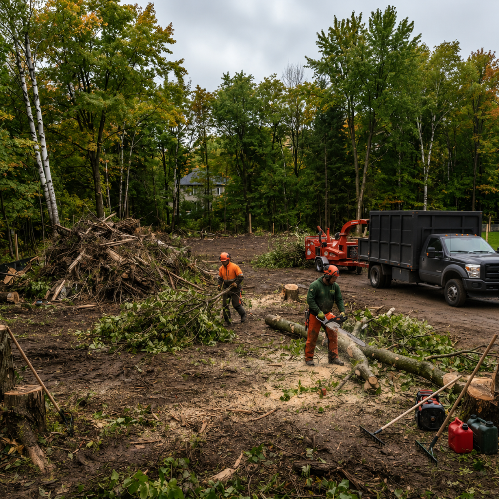 DĂ©boisement Ă Laval â ArborPro Laval