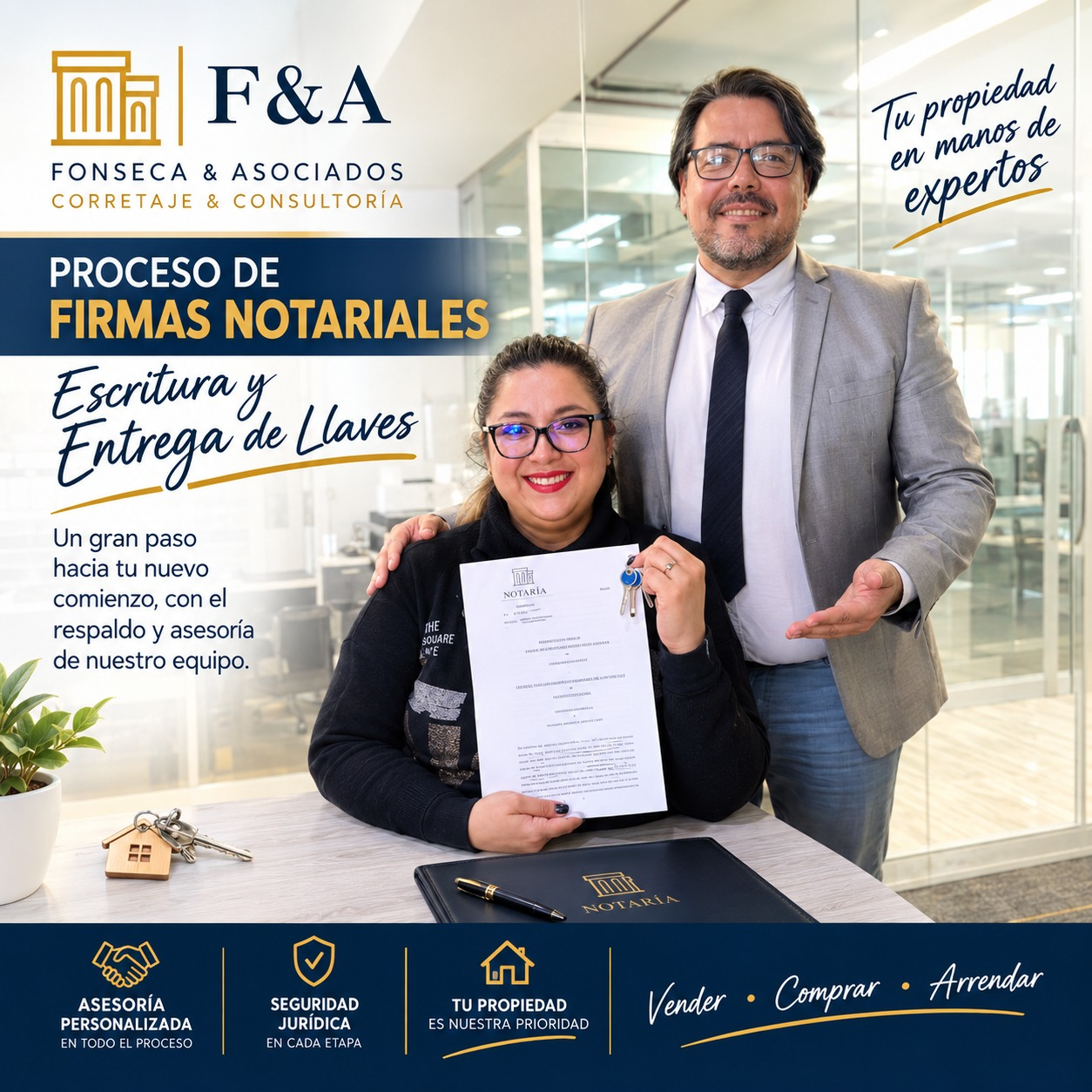 Proceso de Firmas Notariales - Fonseca & Asociados