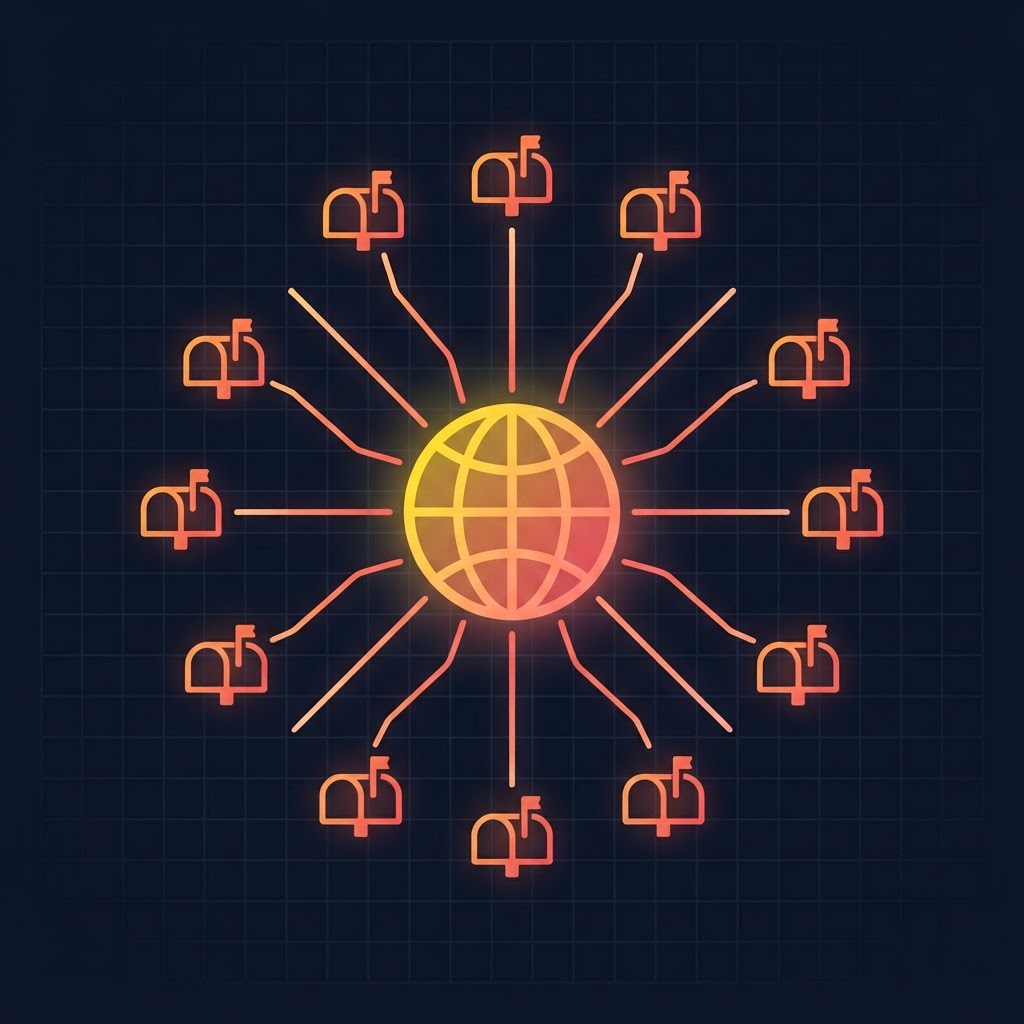 Run every brand and mailbox you own from one inbox instead of juggling logins