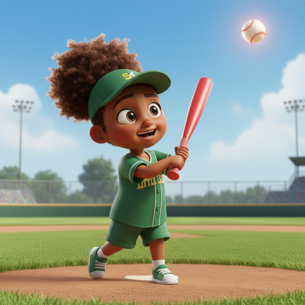 Maya Plays Ball