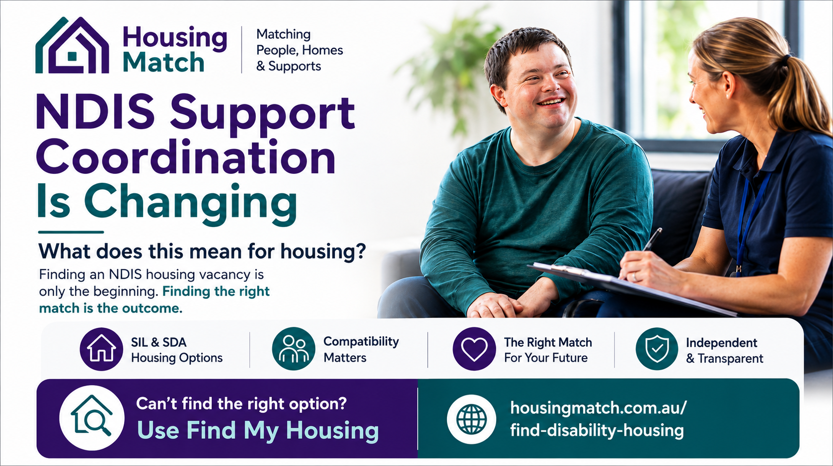 NDIS Support Coordination Is Changing — What Does This Mean for Housing?
