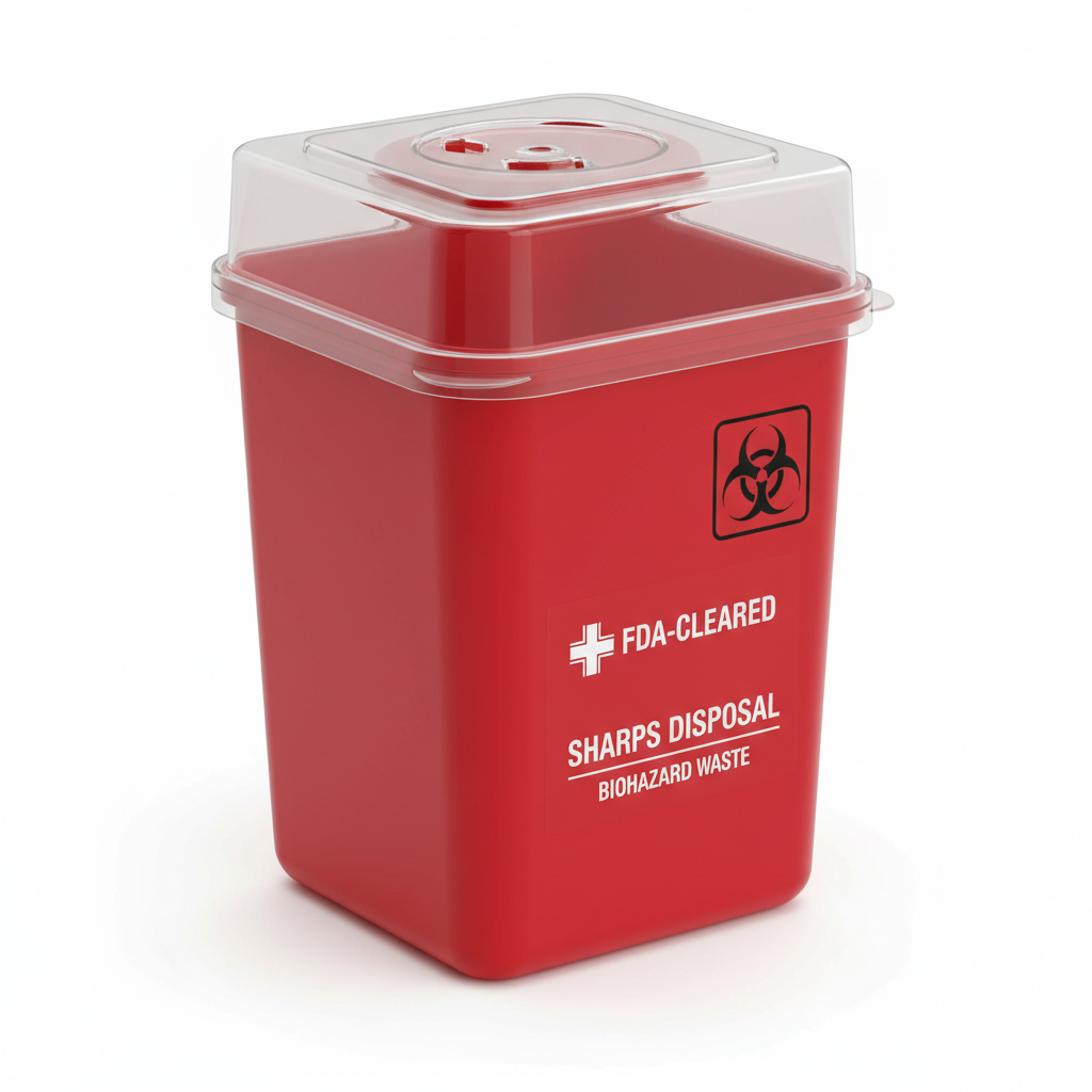 Sharps Disposal Container