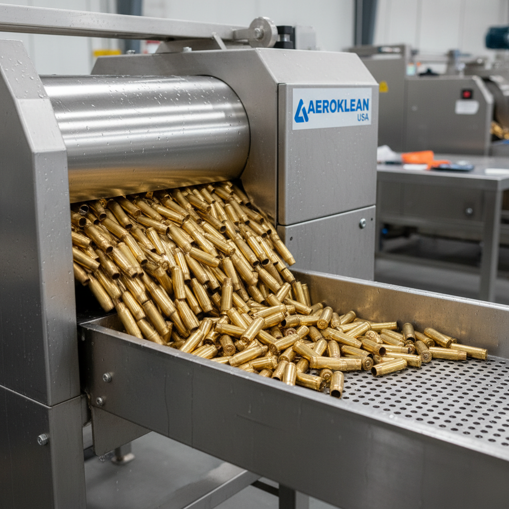 Clean Brass Casings — Exit Inspection