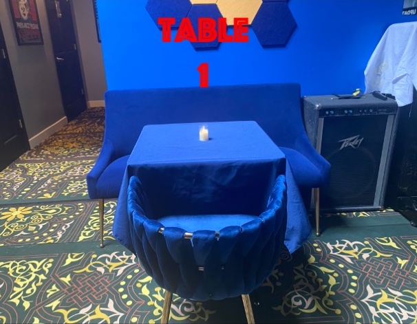 Table 1 seating