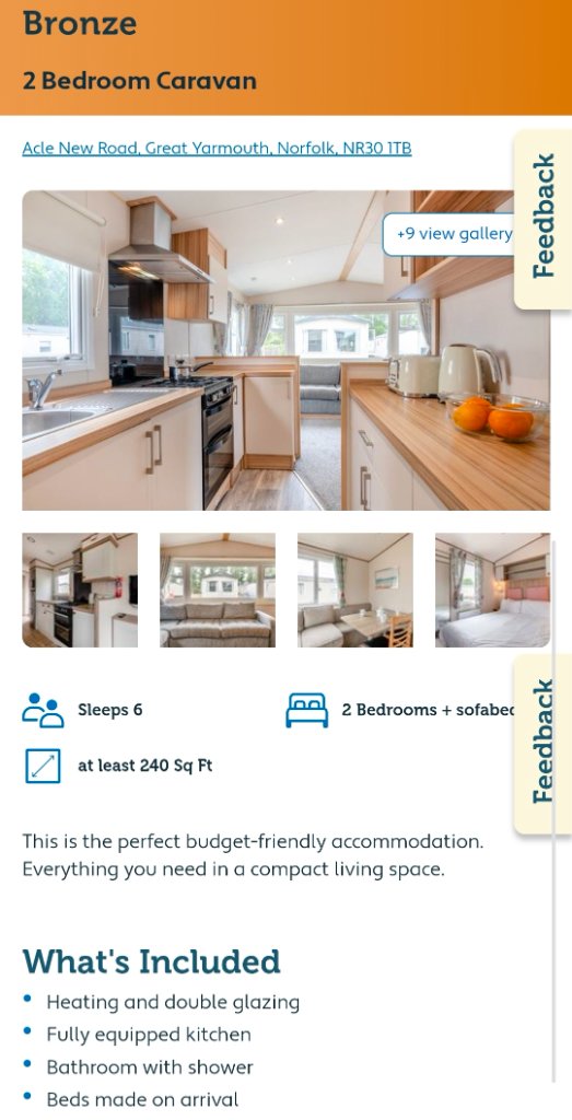 Bronze — 2 Bed, Sleeps 6