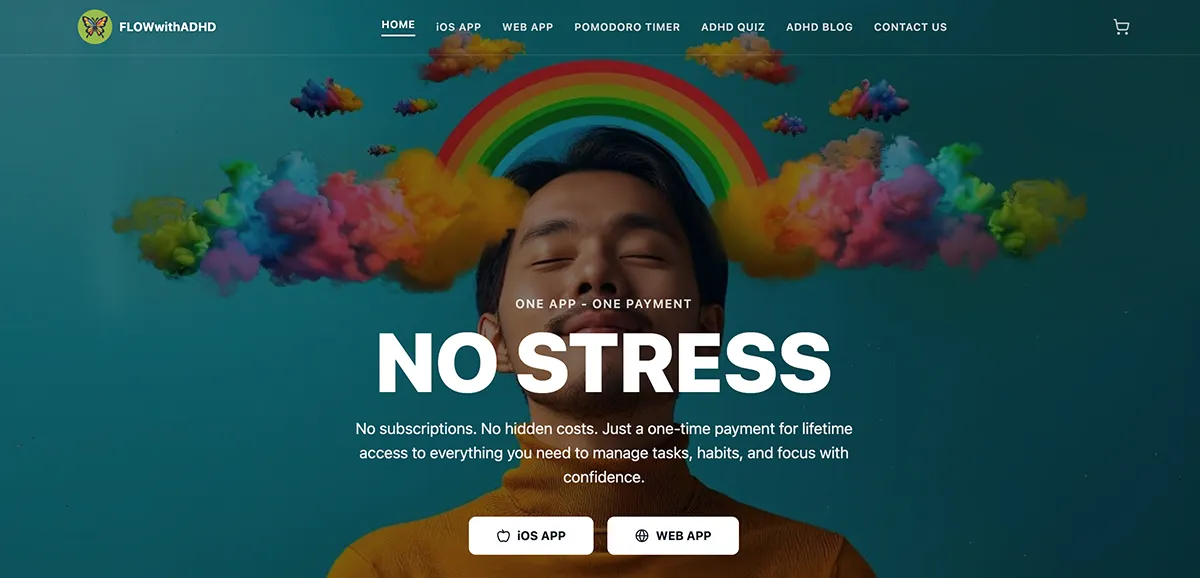 Flow With ADHD website