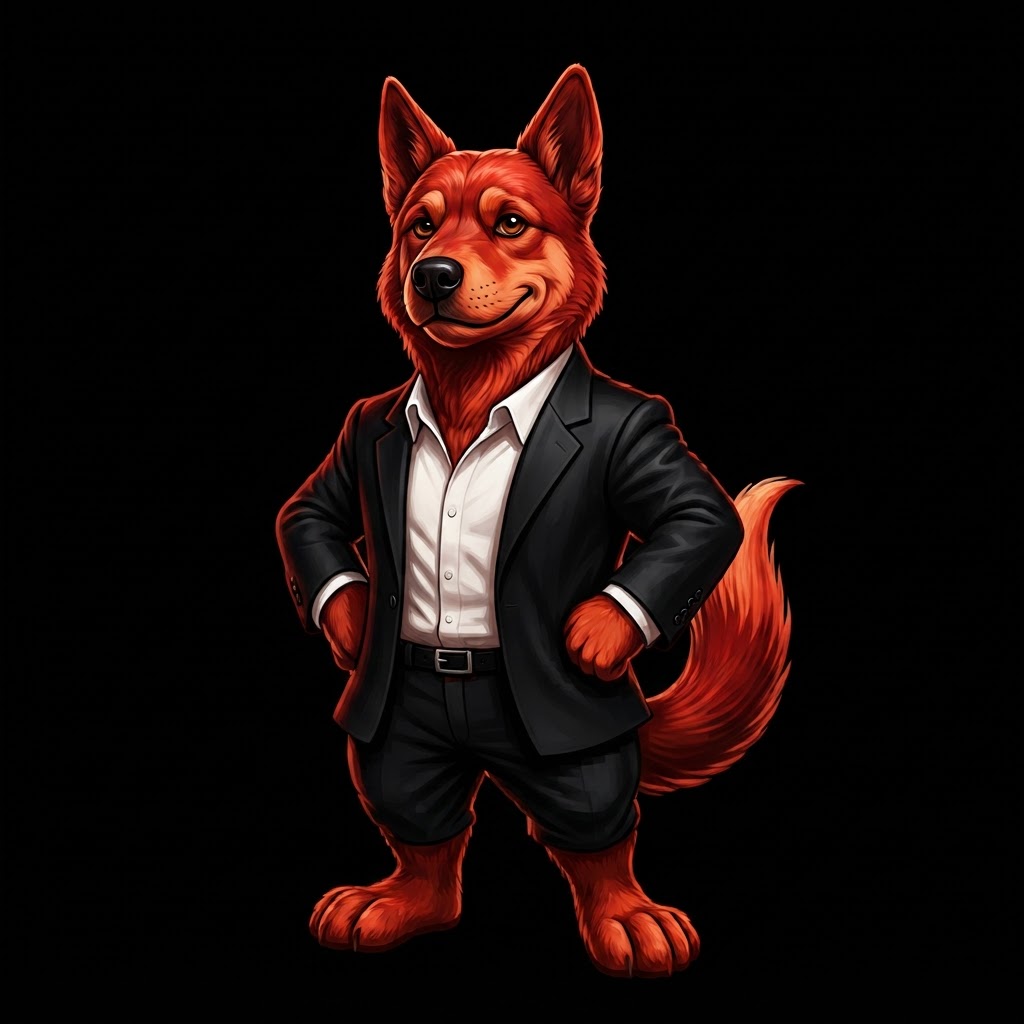 Red Dog Advisory mascot