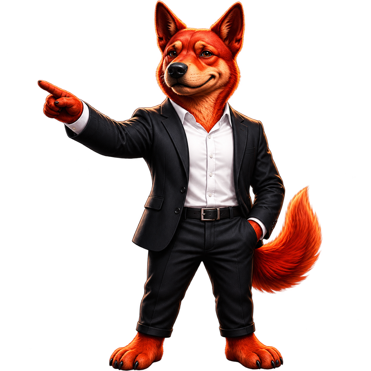 Red Dog Advisory mascot
