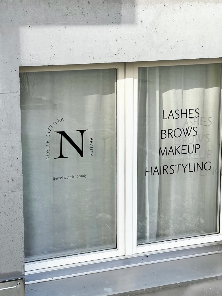 Print & Shopdesign für Noelle Stettler Beauty