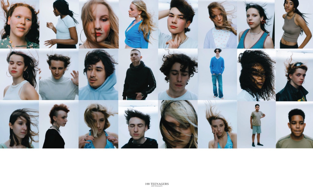 100 Teenagers Grid