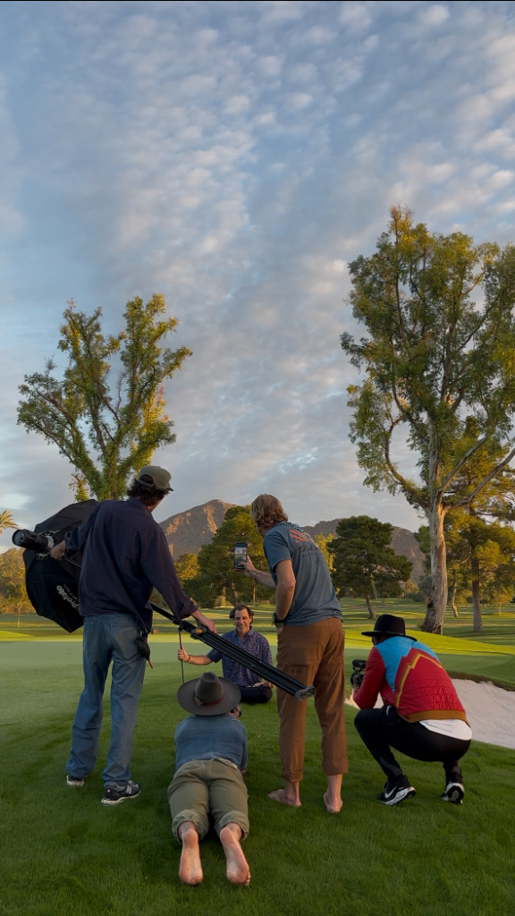 Behind the scenes of Blake Mycoskie documentary