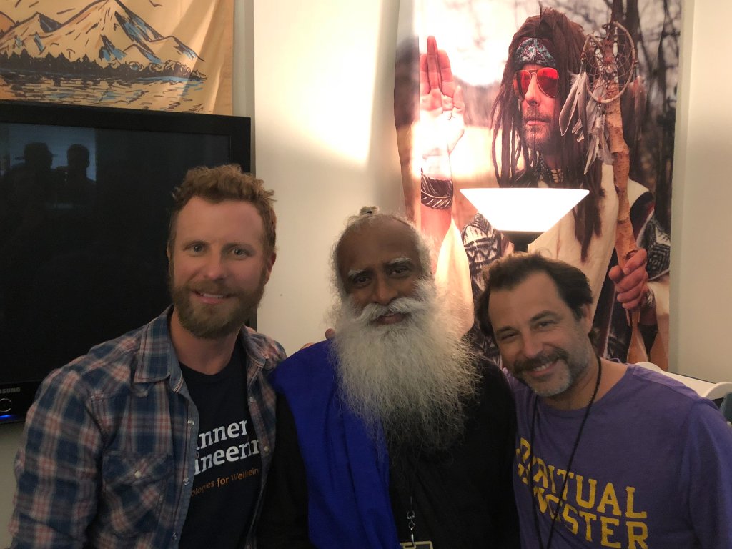 Dierks, Sadhguru and Ian