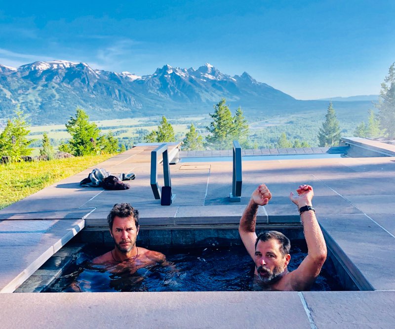 Blake Mycoskie retreat cold plunge